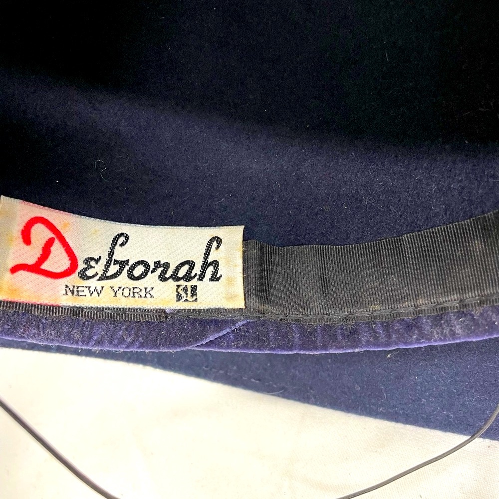 Vintage Deborah of New York sequined and beaded 60’ party hat - Picture 8 of 10